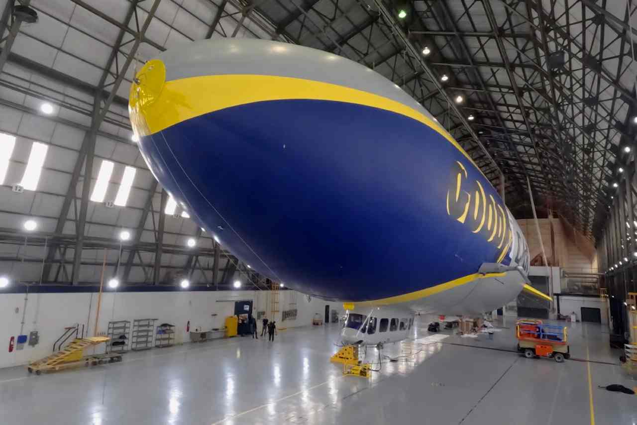 Goodyear Blimp gets vintage makeover in honor of its 100th anniversary